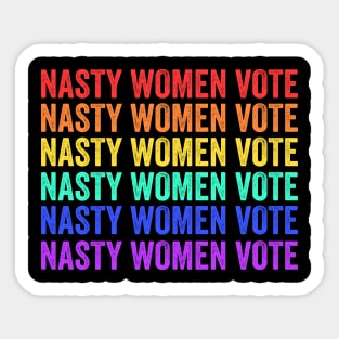 Nasty Women Vote Sticker